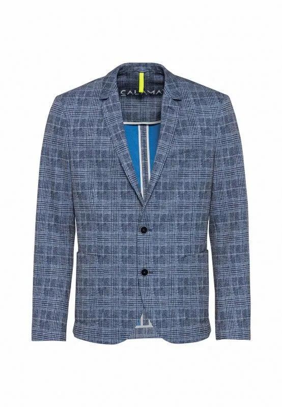 Calamar SUMMER PRINT CHECK marineblau