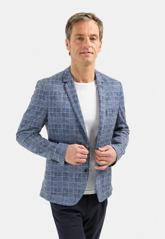 Calamar SUMMER PRINT CHECK marineblau