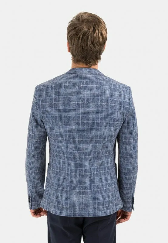 Calamar SUMMER PRINT CHECK marineblau