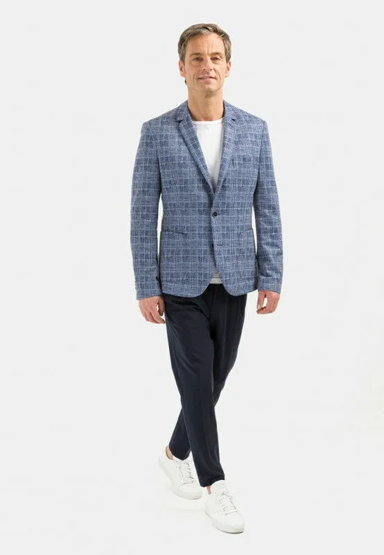 Calamar SUMMER PRINT CHECK marineblau