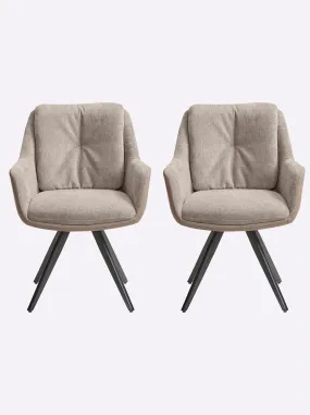heine home Stuhl in taupe