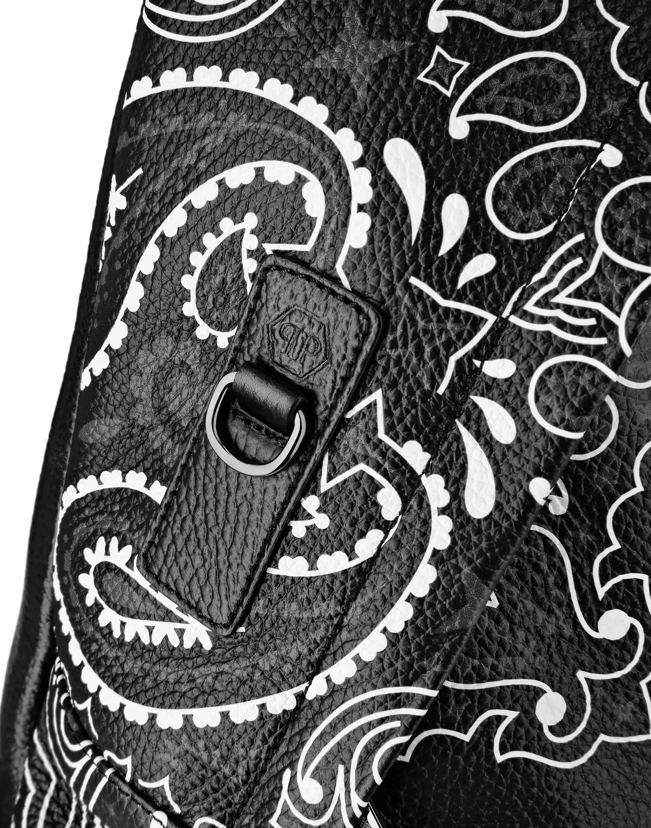 Leather BAckpack Paisley