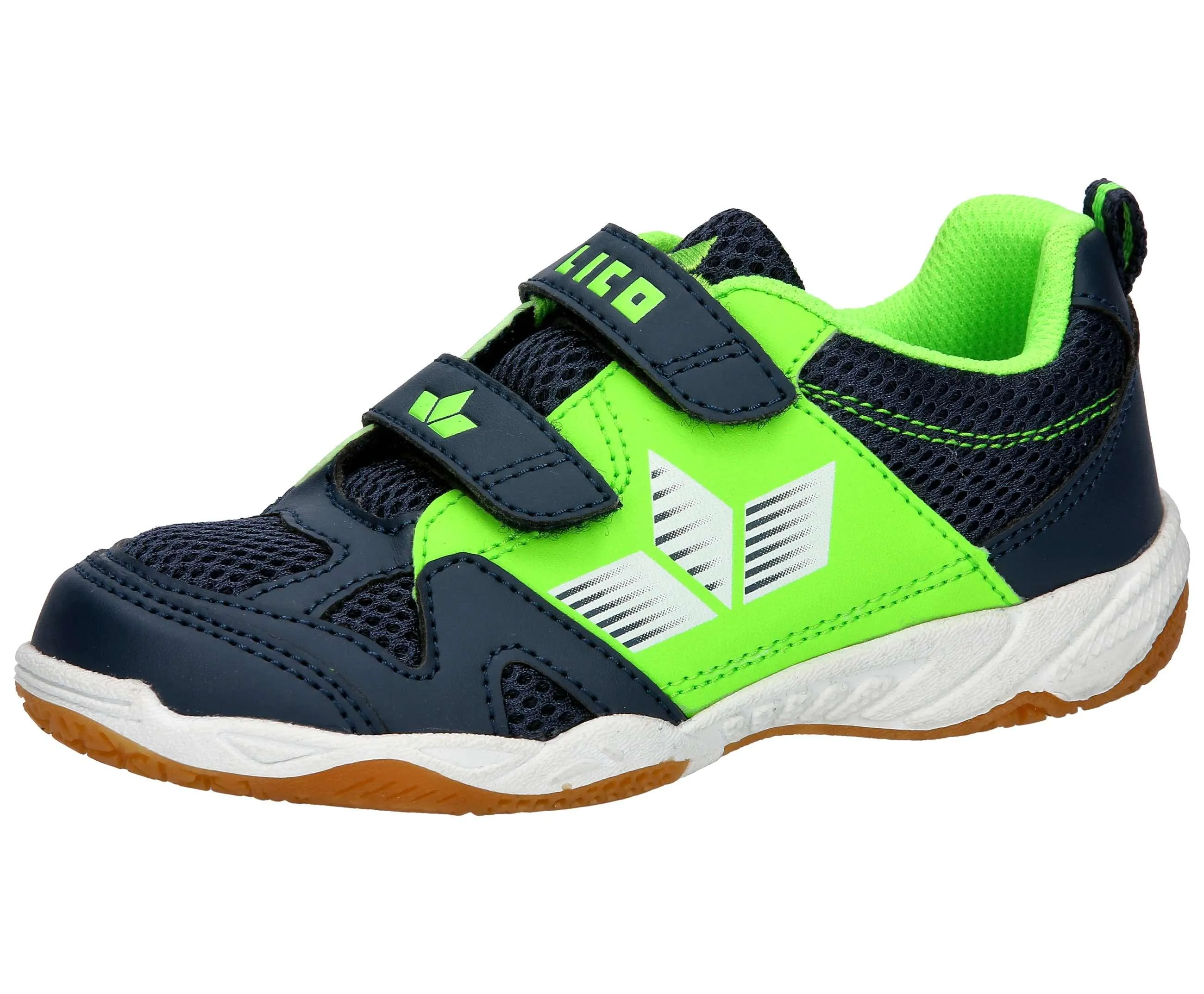 LICO Hallenschuh Hallenschuhe Jungen marine/lemon im Online Shop von kaufen