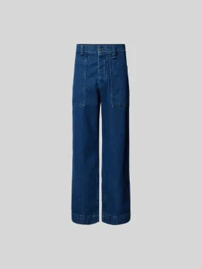 MAISON KITSUNE Jeans mit Eingrifftaschen (jeansblau) online kaufen
