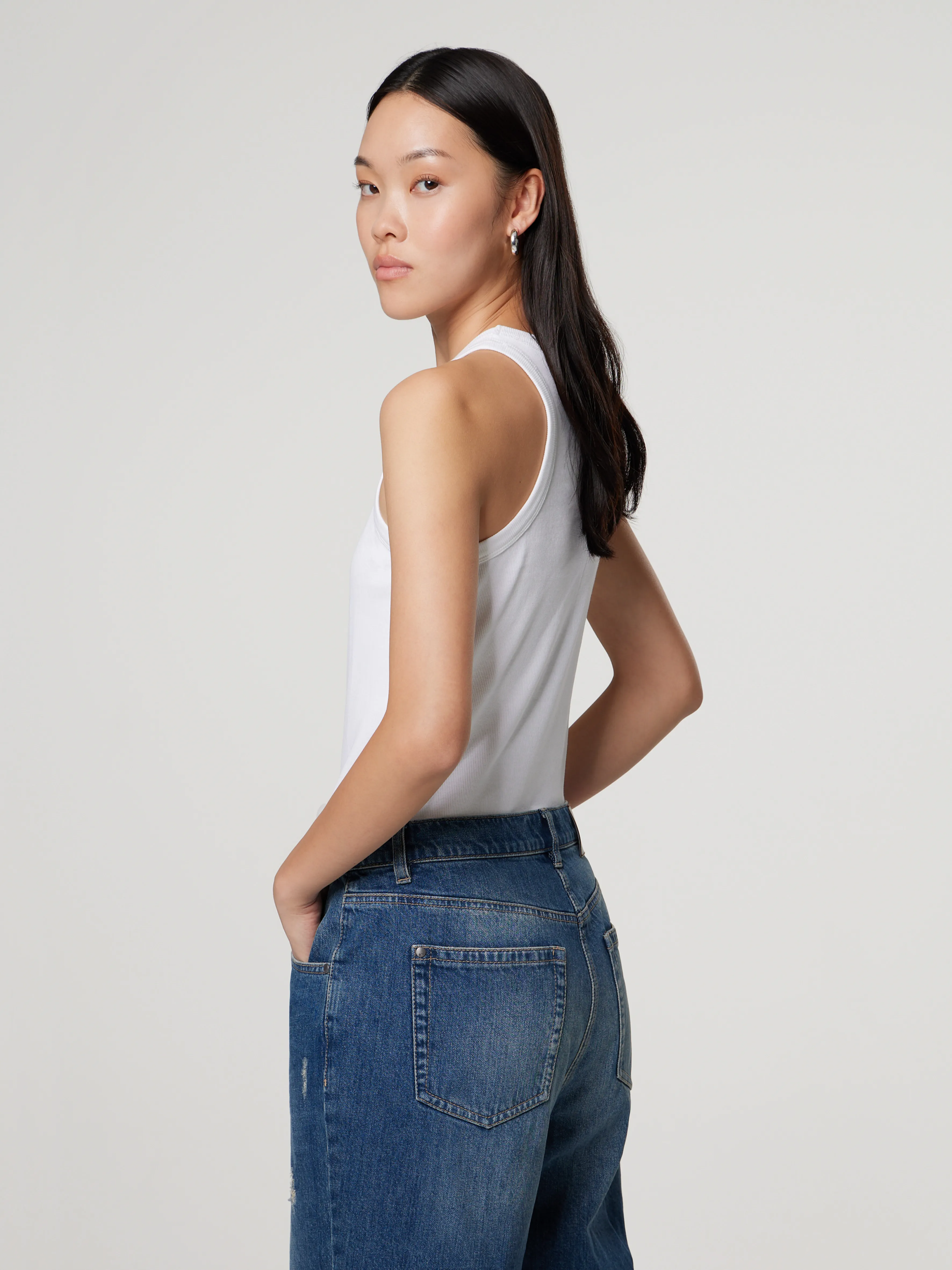 Tanktop aus Baumwolle